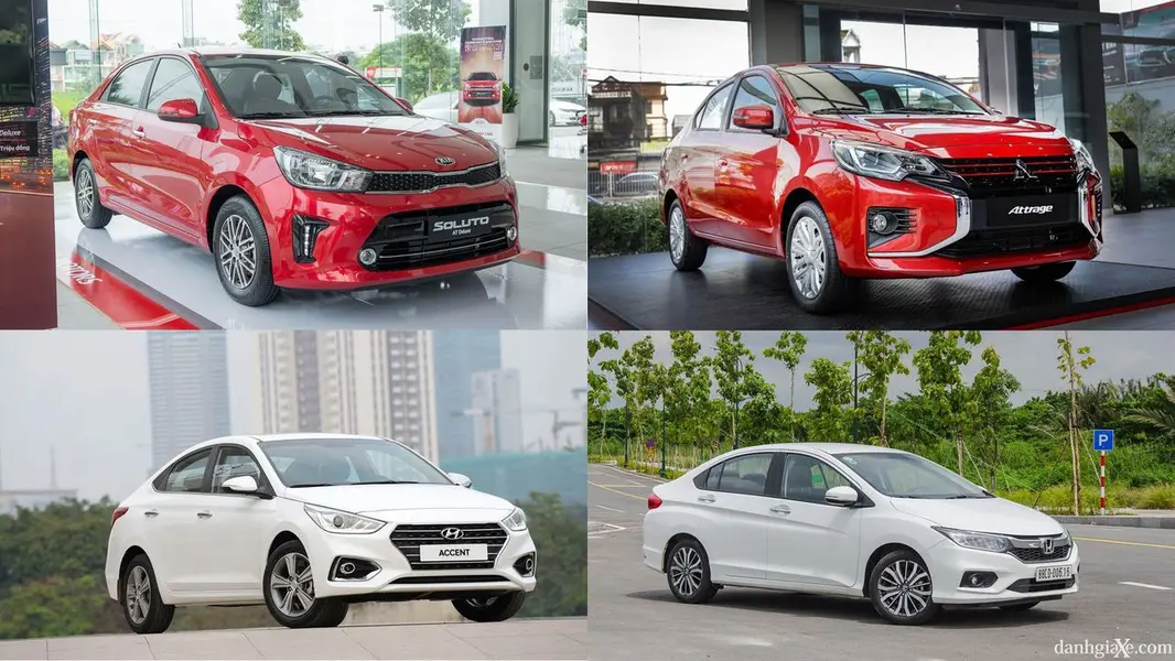 Vị thế của Honda City và Toyota Vios trên thị trường sedan hạng B.